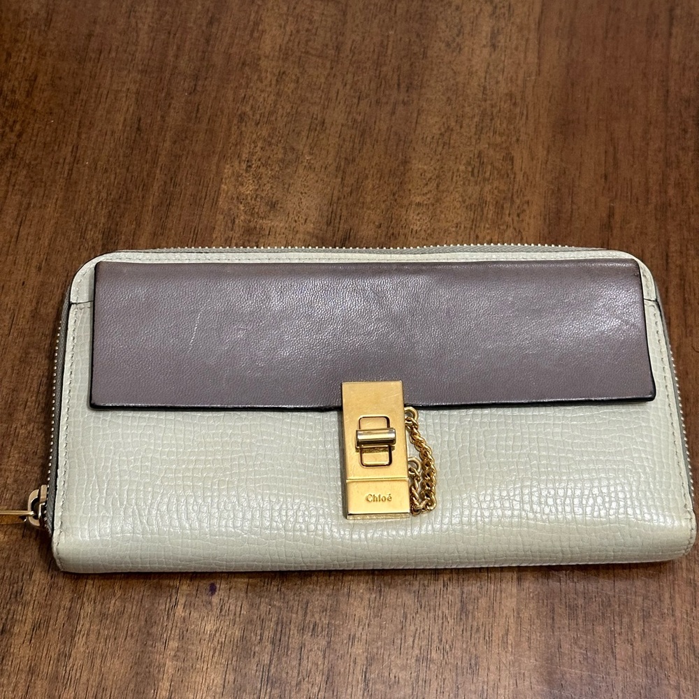 Chloe Drew Long Zipped Wallet